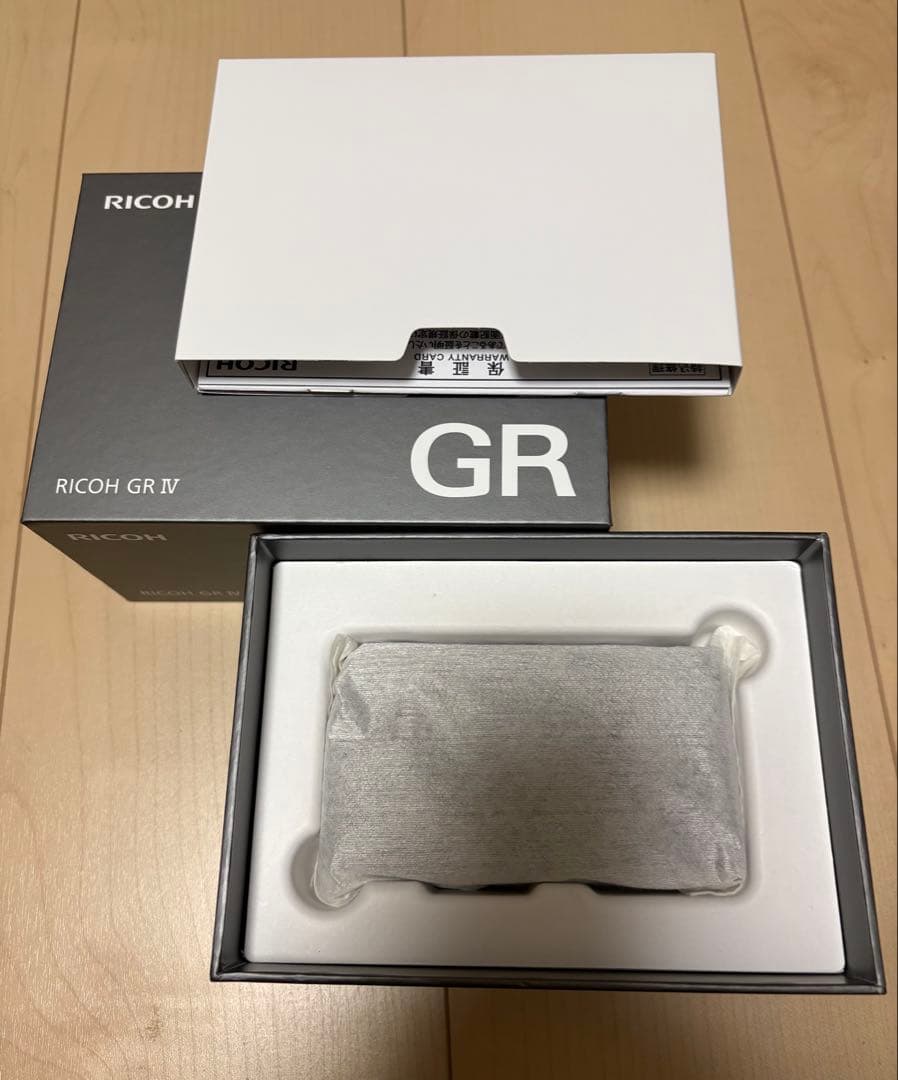 新品未使用 RICOH GR IV 保証書あり
