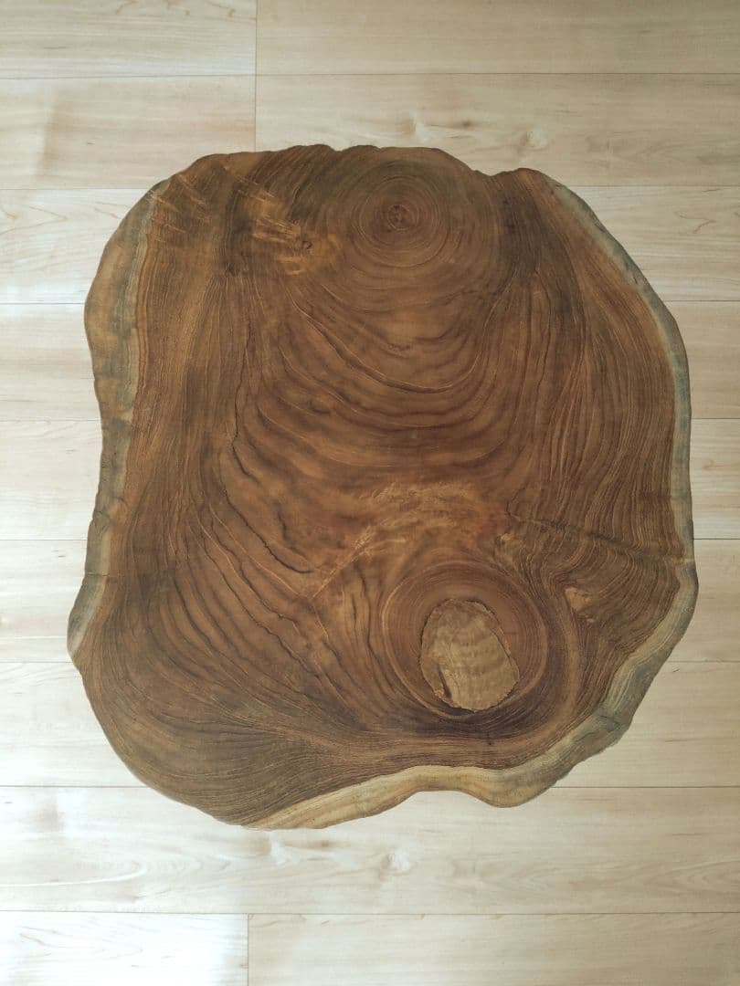 切り株 サイドテーブル アイアン