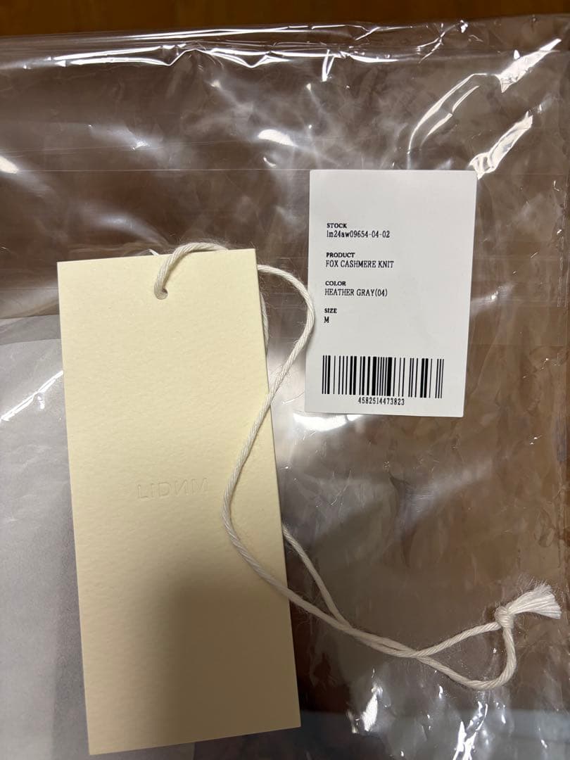 トップス LIDNM FOX CASHMERE KNIT