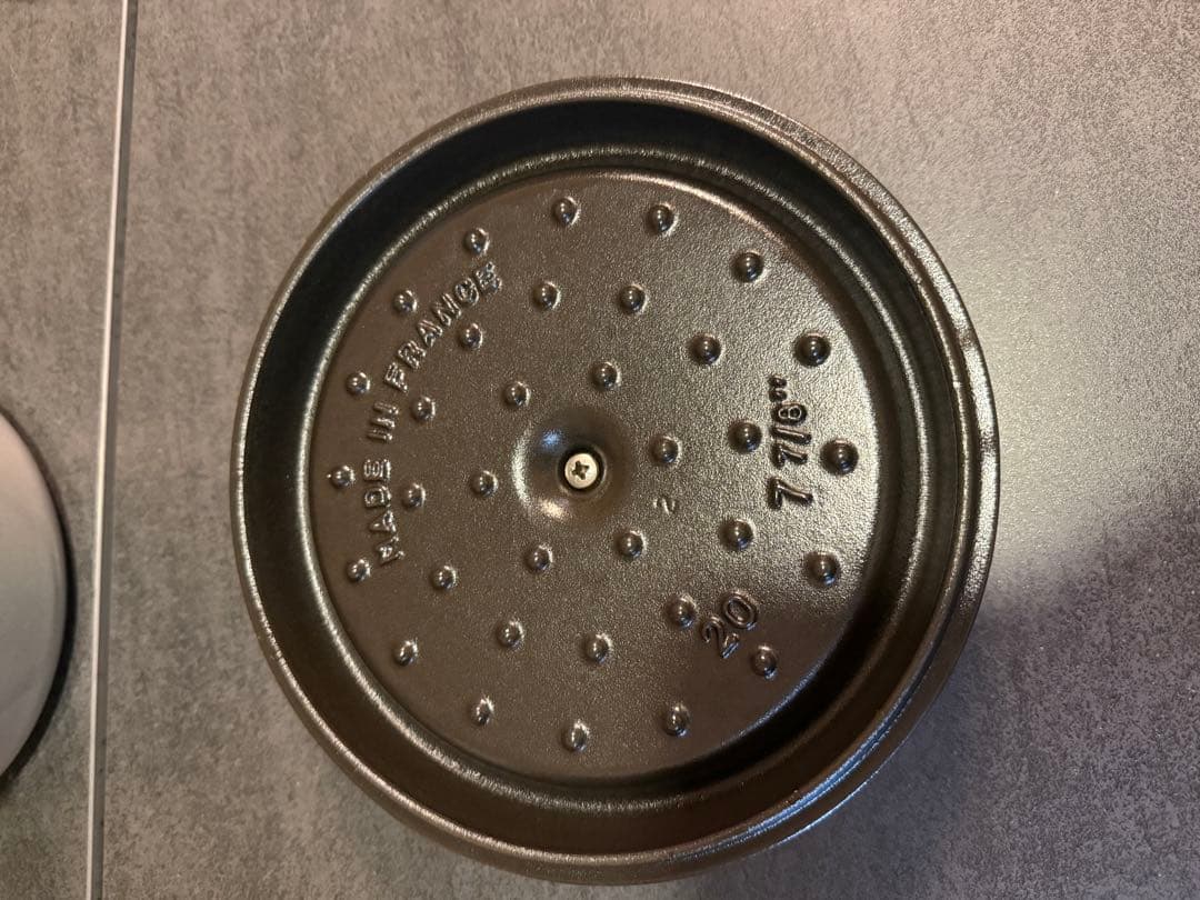 STAUB LA COCOTTE グレー 両手鍋20センチ