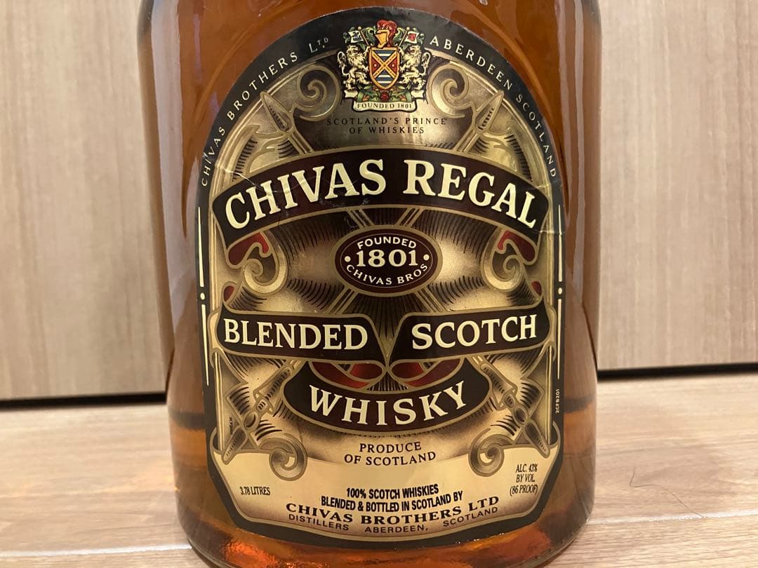 シーバスリーガル12年　3.78リットル