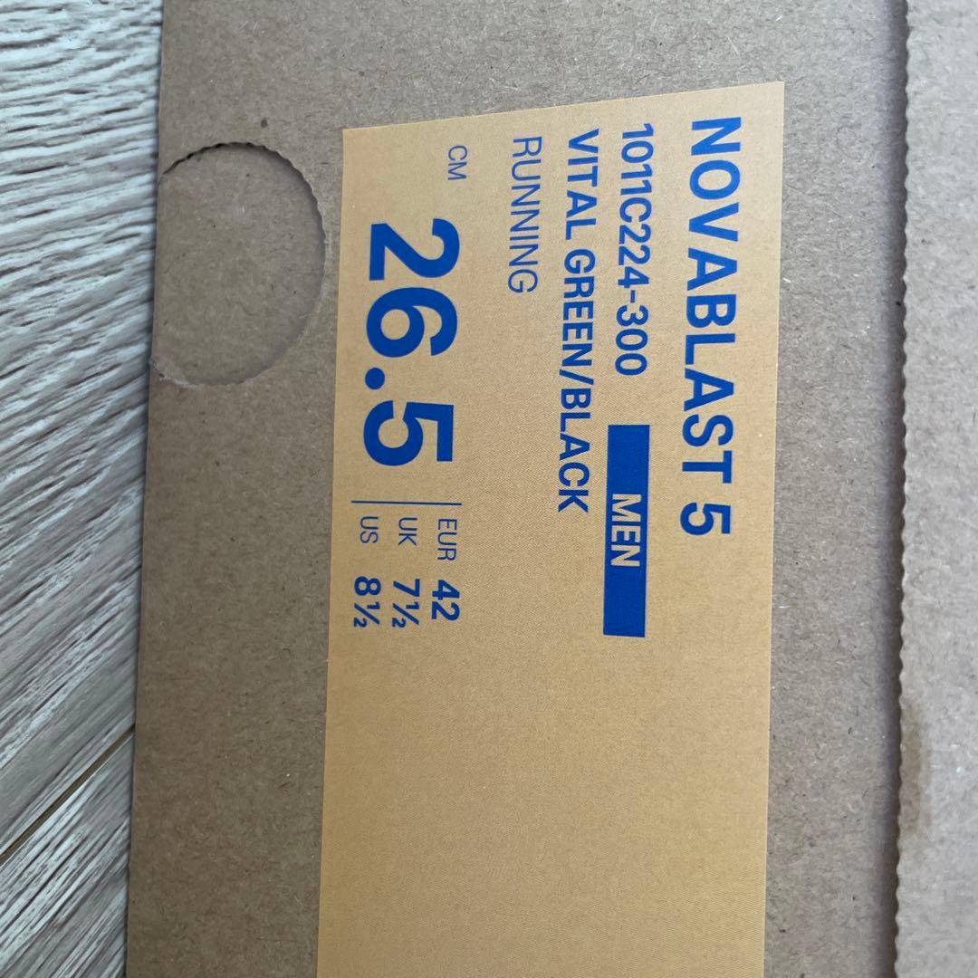 ASICS NOVABLAST 5 ランニングシューズ 26.5cm 新品