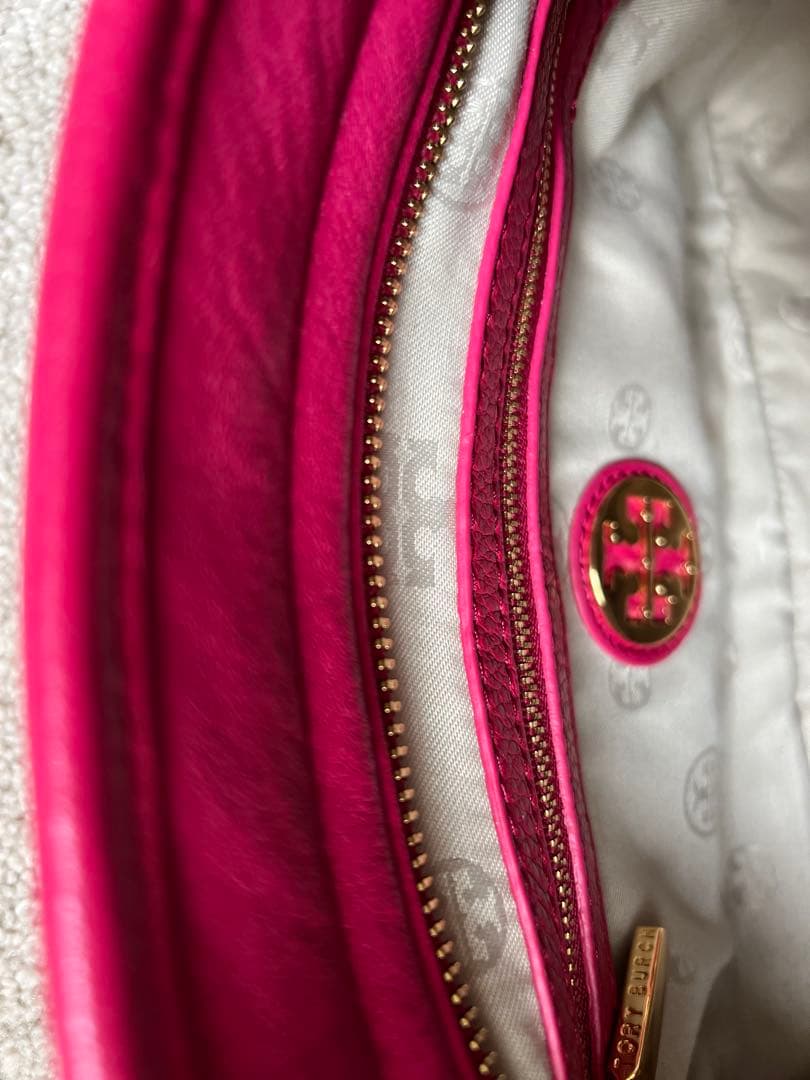 TORY BURCH トリーバーチ ハンドバッグ　ショルダーバッグ　ピンク