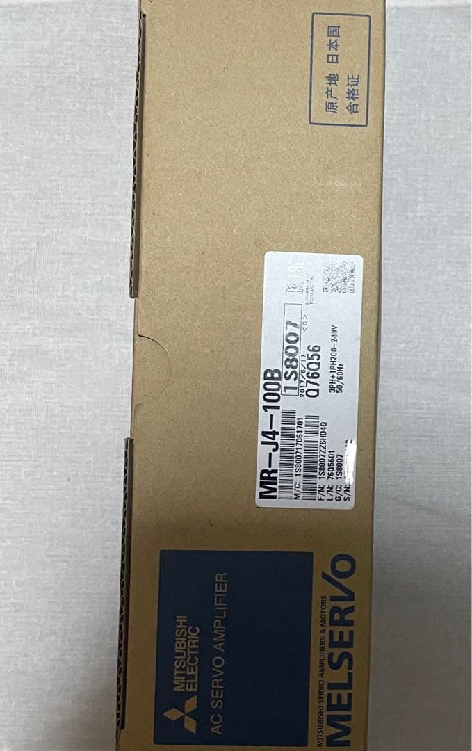 三菱電機サーボアンプMR-J4-100B