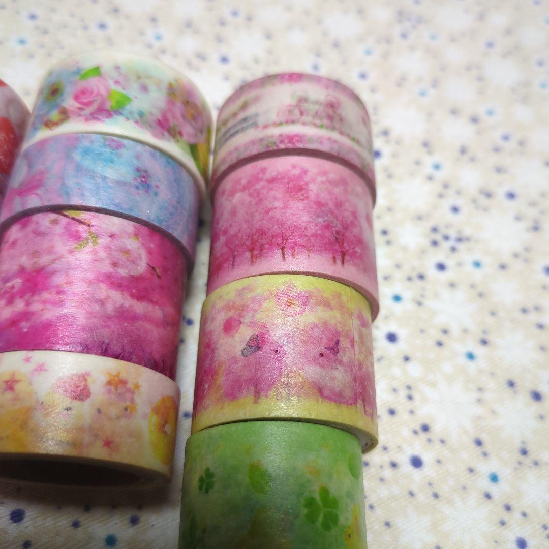 中古☆クリームピーチ☆creampeach☆富士山☆食卓☆星座☆マステ