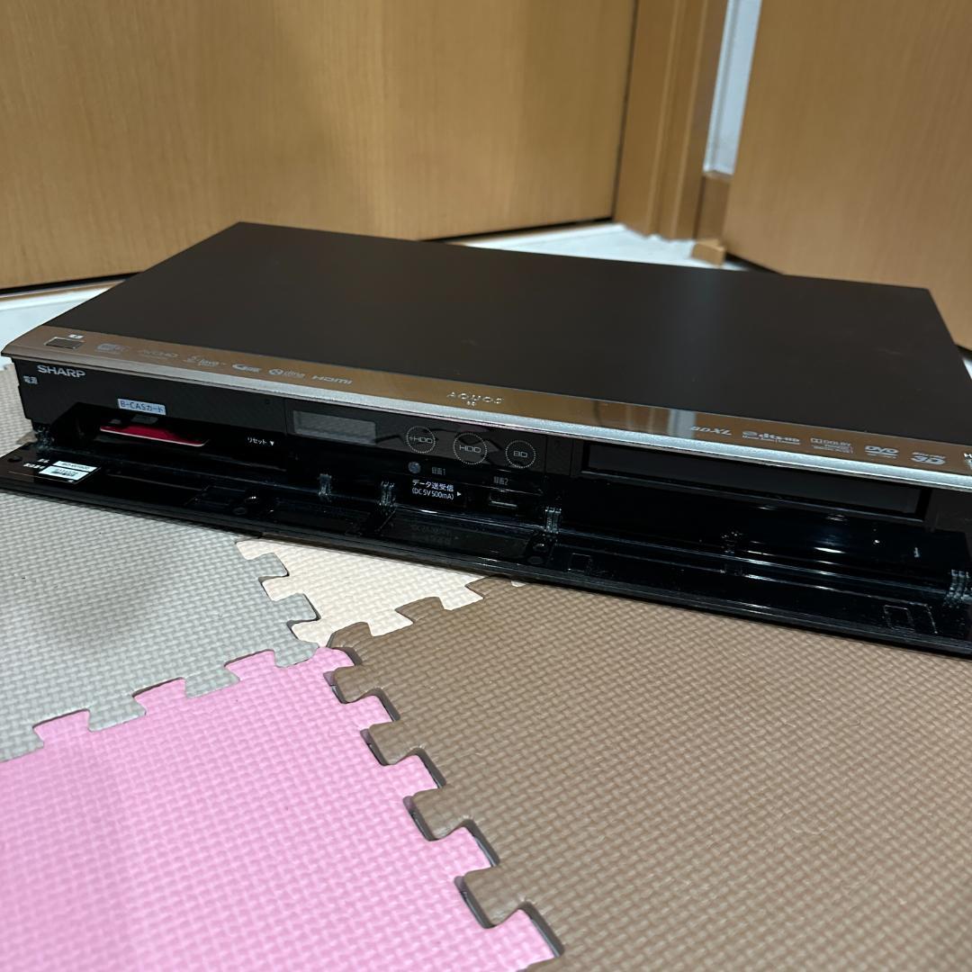 概ね美品 SHARP BD-W1600 ブルーレイレコーダー TB フルセット