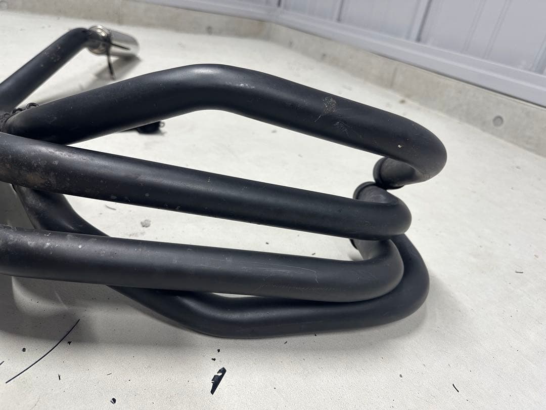 CBX400f プリティレーシング　極　黒鉄　42.7π マフラー