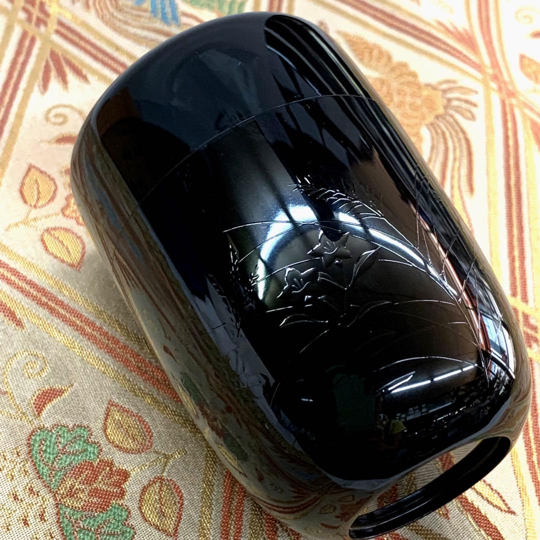 【長棗　虫秋草】新井司峰　共箱