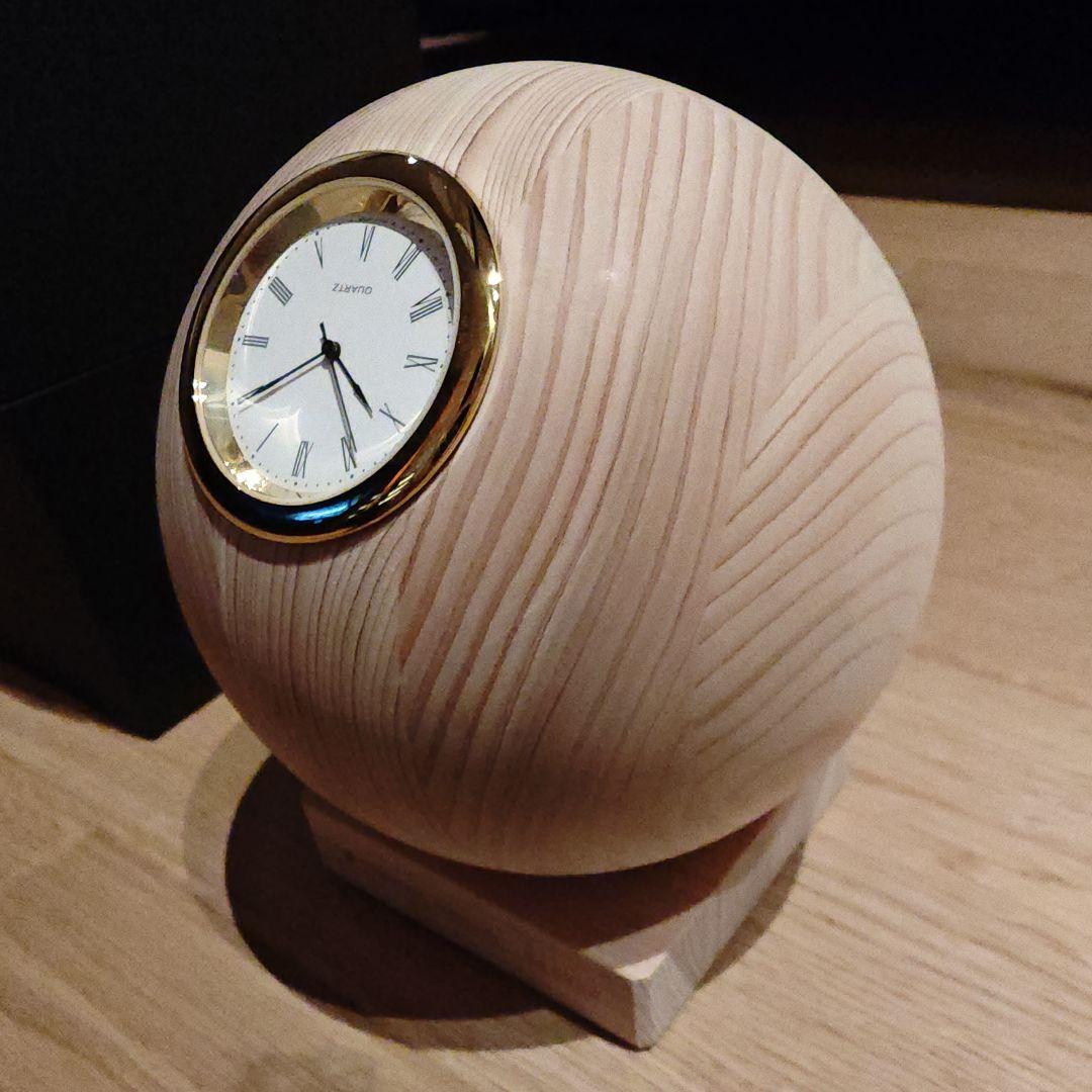 【新品】住友林業限定 HACOO 球形 置時計【外箱付】