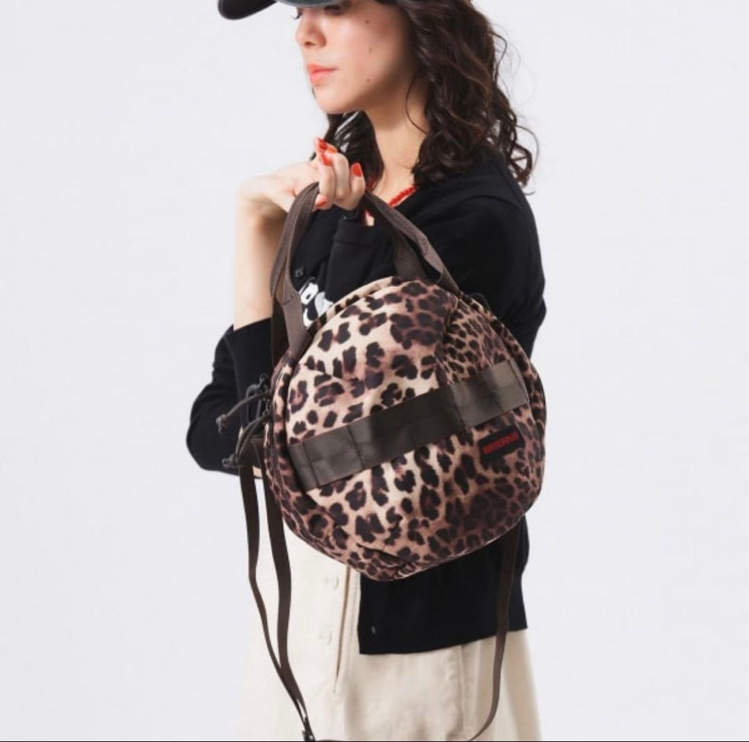 ジョービームスボーイ【別注】BRIEFING ヘルメットバッグ レオパード