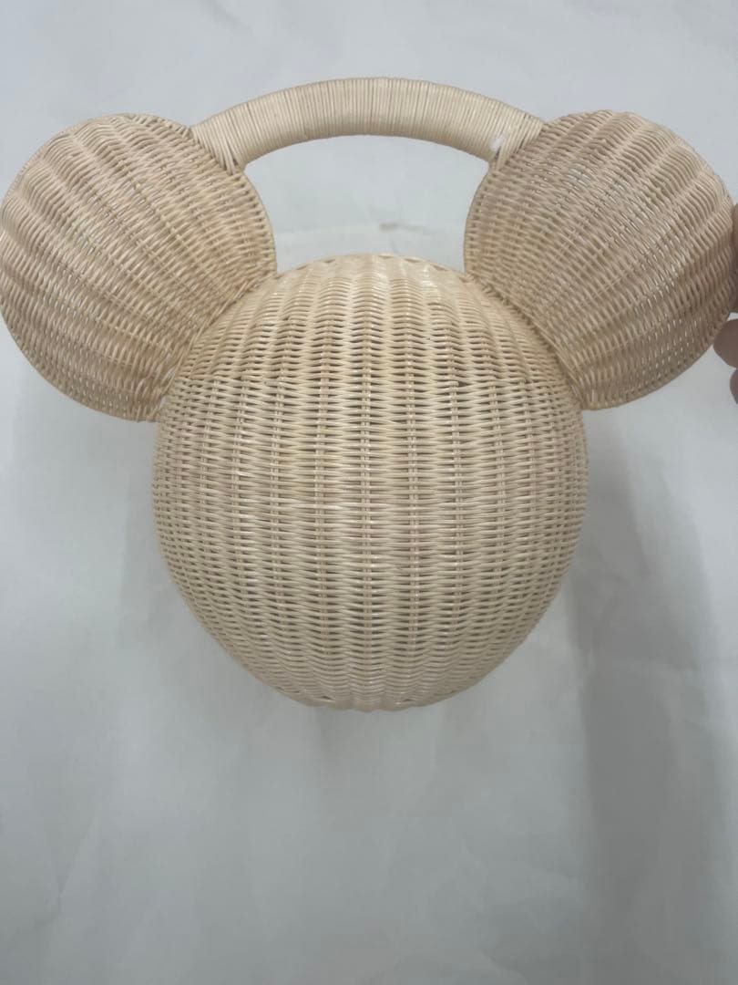 ミッキーマウス かごバッグ