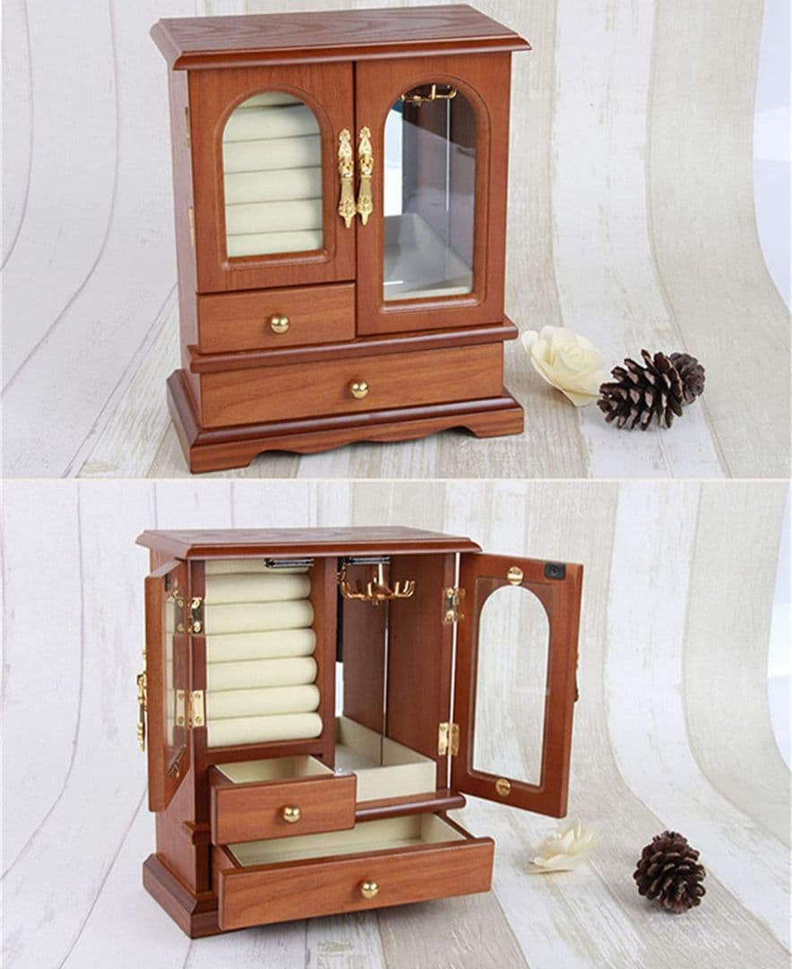 ■新品■高貴■プレゼントに■デザイン良■質良■木製■宝石箱■ジュエリーボックス■