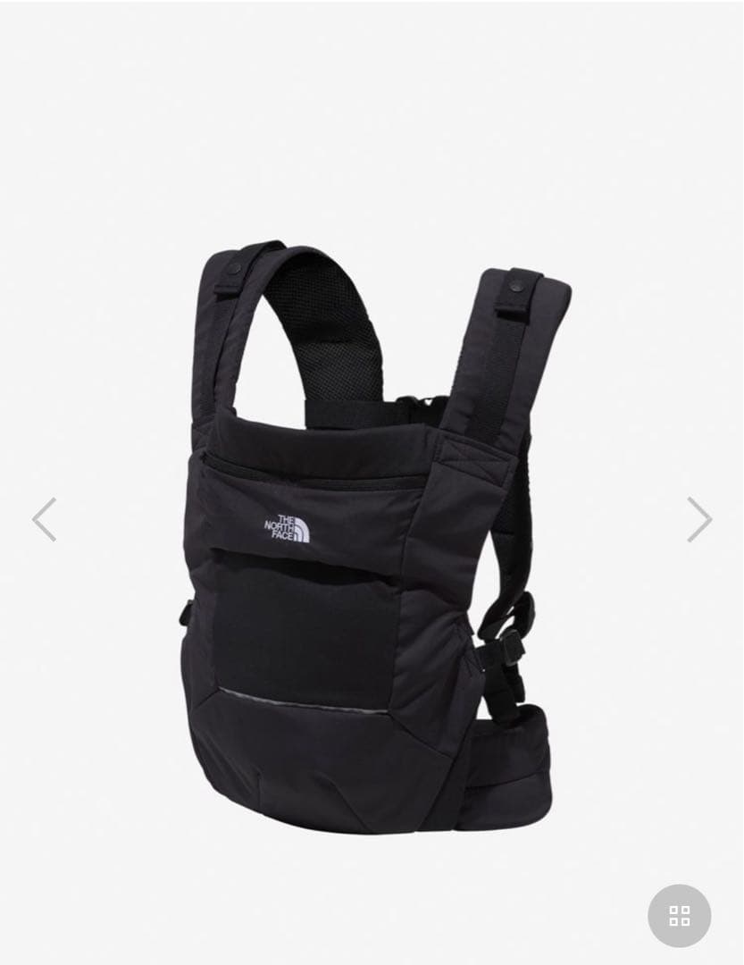 良品 コンパクトキャリアー ブラック ノースフェイス 抱っこ紐 スリング ベビー