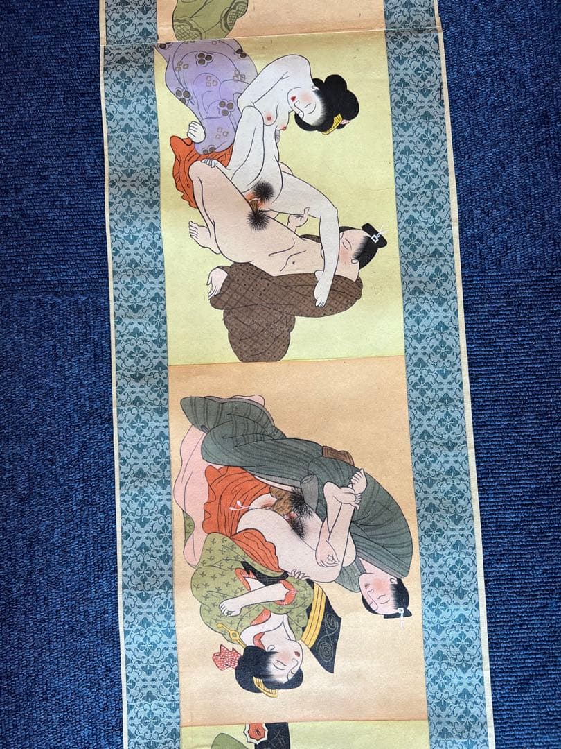 1228  骨董　古美術　春画　巻物　希少　時代物