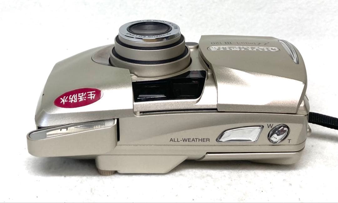 【完動品 美品】OLYMPUS μ【mju:】-Ⅲ 120 動作確認済