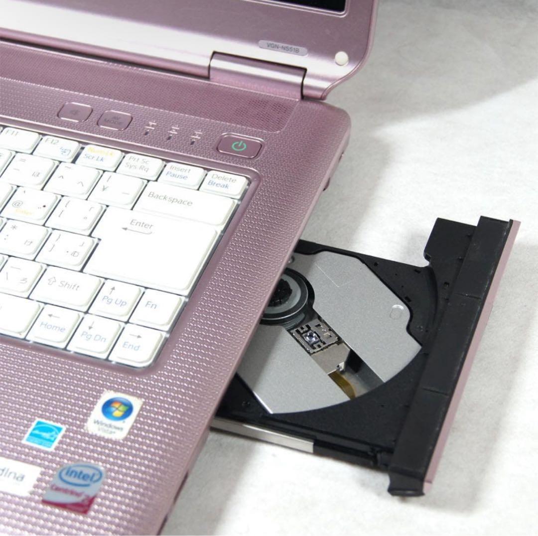 メタリックピンクのVAIO 特価