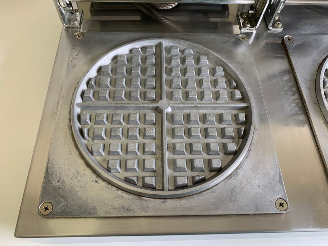 サンテック ワッフルベーカー プレート直径 175mm ST-2 業務用