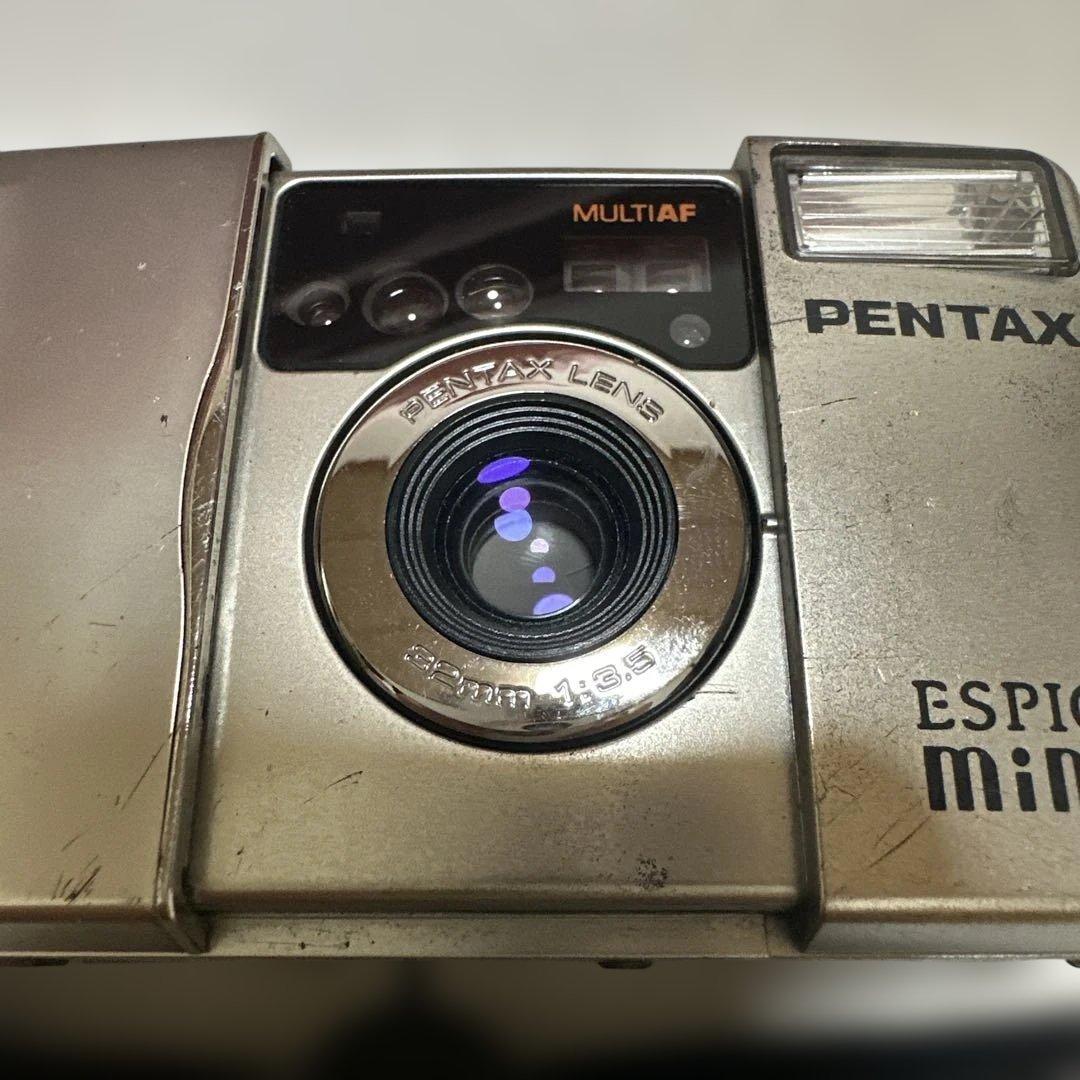 PENTAX ESPIO mini シルバー コンパクトフィルムカメラ　希少