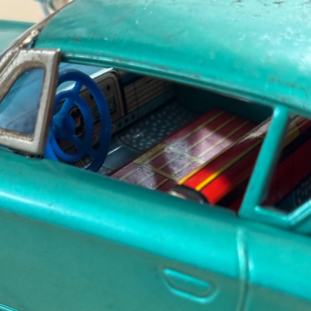 【古いブリキの自動車】FIAT フィアット 2300S 自動車 イチコー 当時物