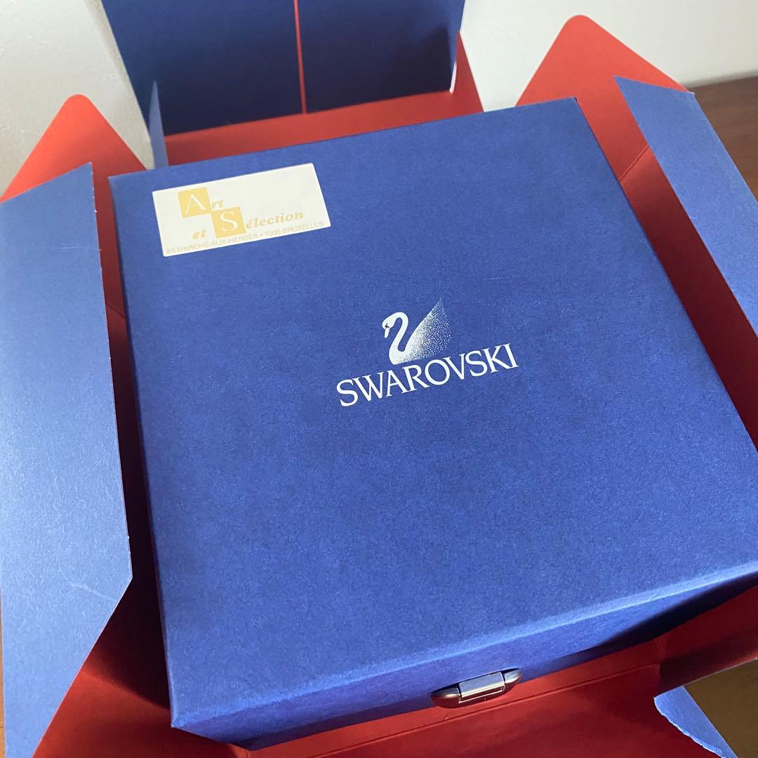 SWAROVSKI スワロフスキー クリスタル 雄ジカ 鹿 置物