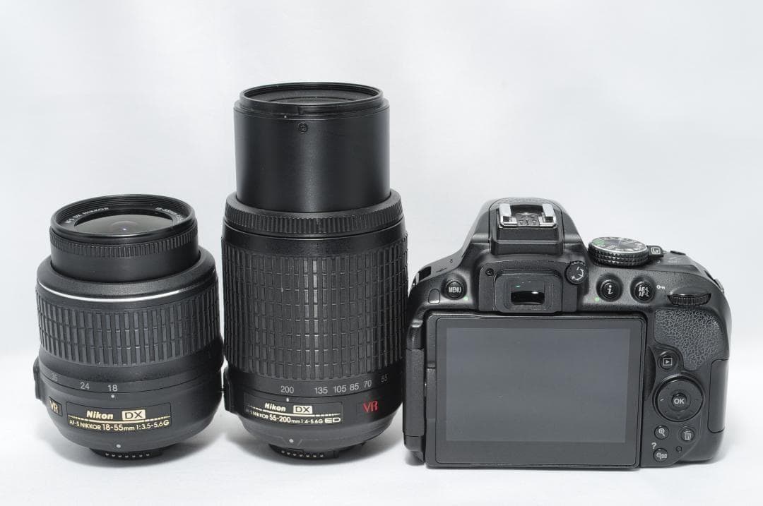 家族も風景写真も綺麗に❗️Nikon D5300✨ダブルレンズ スマホ転送