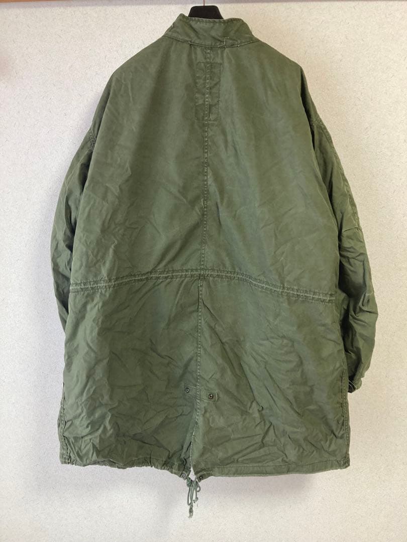 米軍実物　M65フィッシュテールパーカーUSED ライナー付　Ｌ1988年最終型