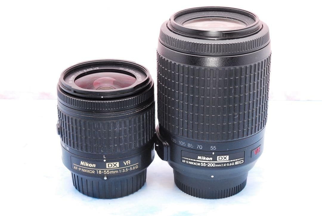 Nikon D3400☆一眼レフカメラ☆スマホ転送OK☆高性能標準＆望遠