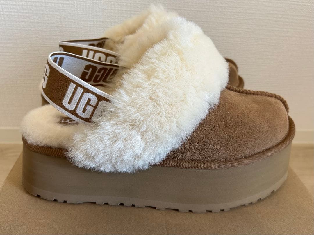 UGG ファンケット　チェスナット　25cm スリッポン　ブーツ