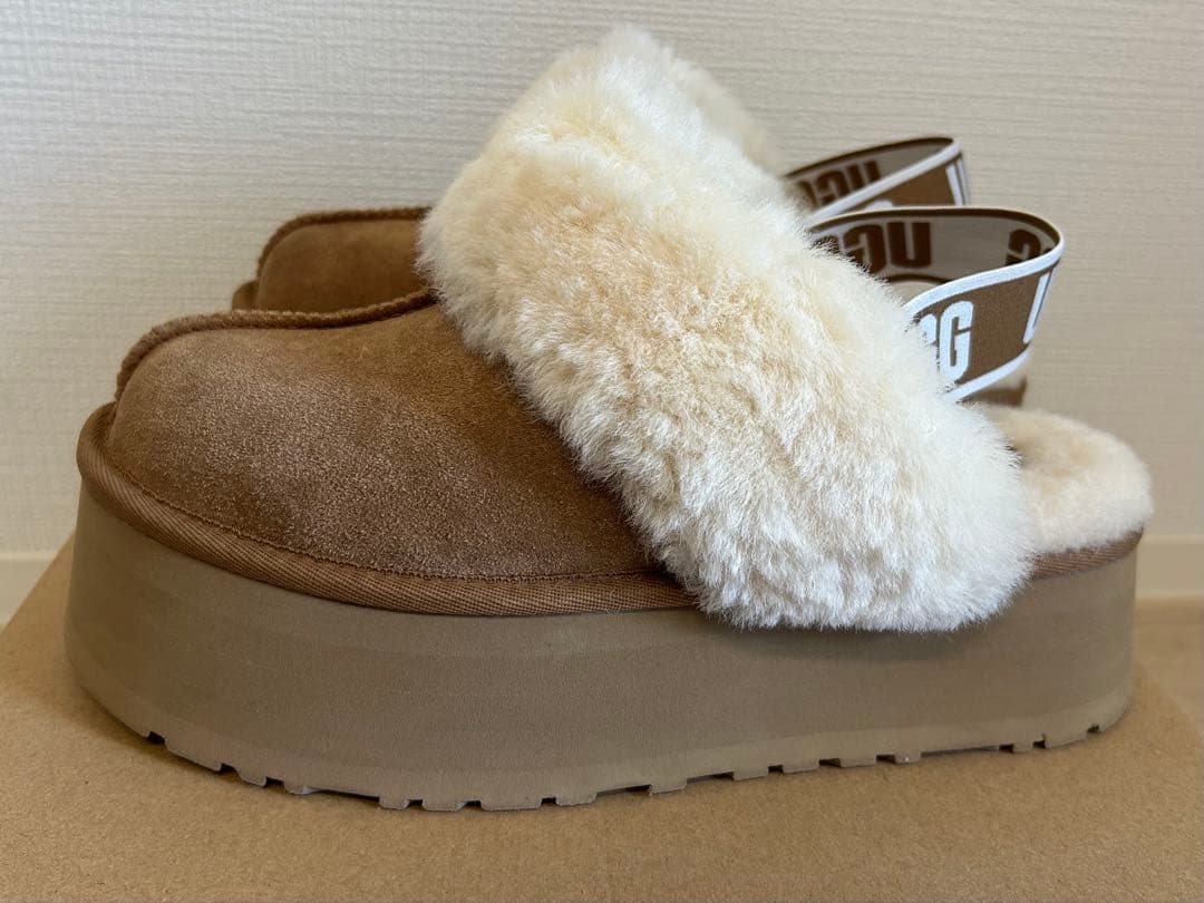 UGG ファンケット　チェスナット　25cm スリッポン　ブーツ