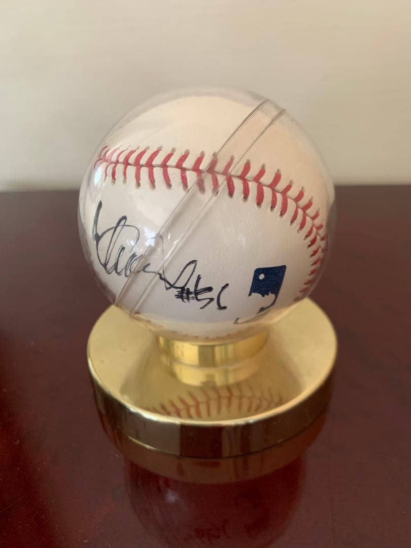 TOSHIO❗️日本人初メジャー殿堂入のイチローと城島の直筆Wサインボール