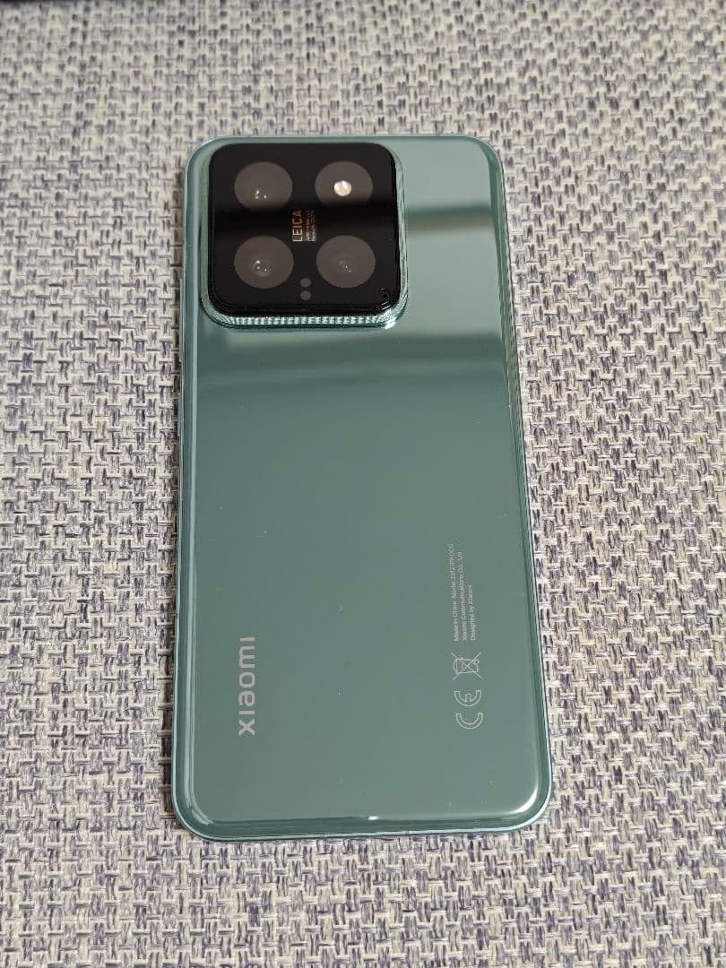 【新品同様】Xiaomi 14 グローバル版 12/512GB グリーン