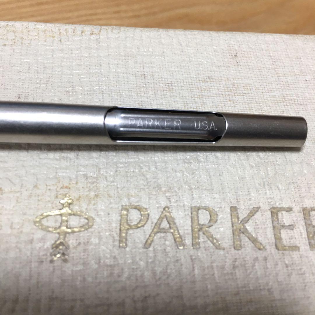 【希少】PARKER フランス製14K （585刻印）万年筆 ボールペンセット
