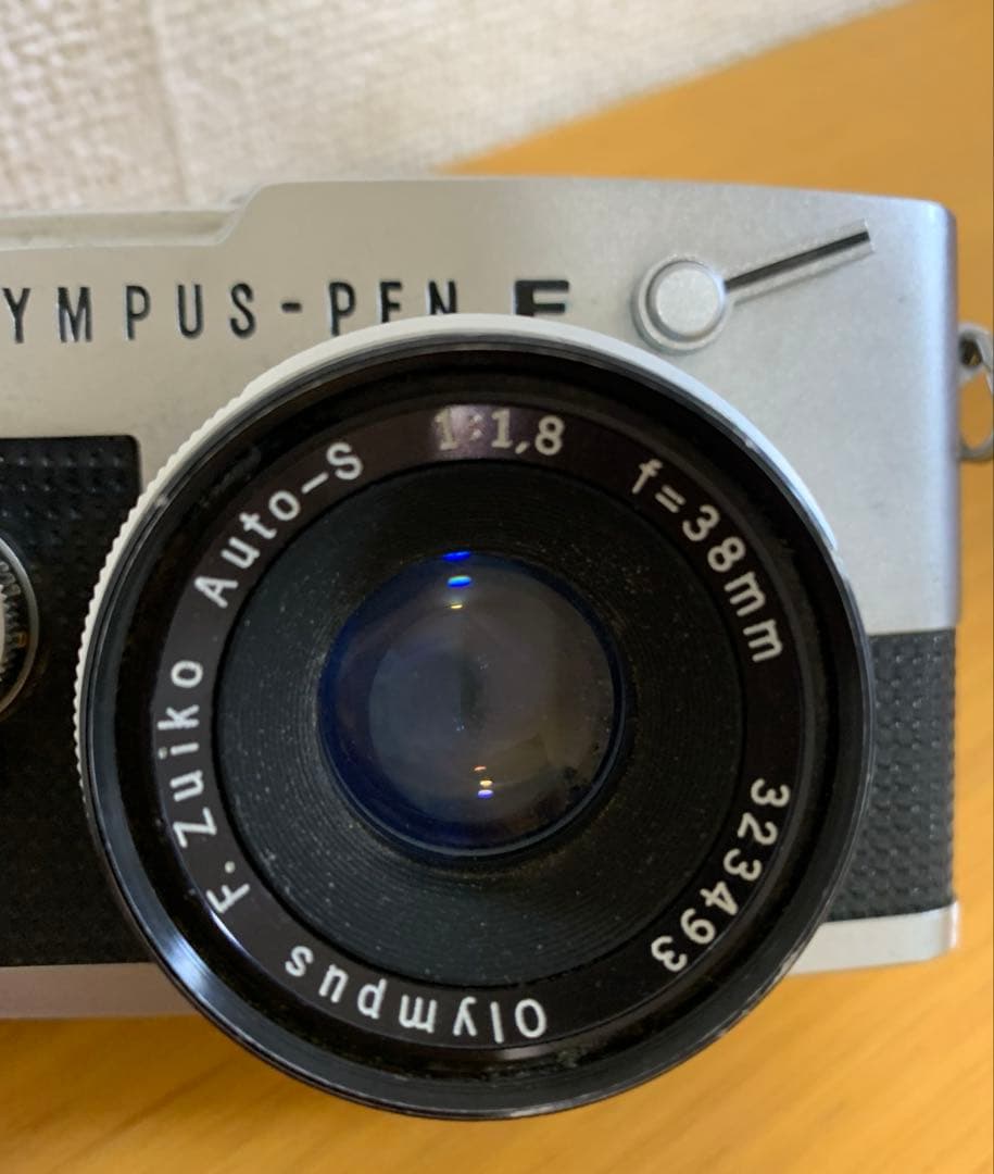 現状品　OLYMPUS PEN FTズイコ－ レンズ付き