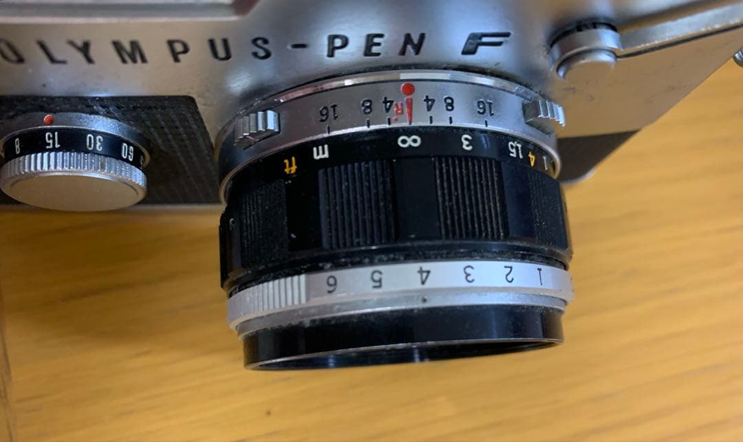 現状品　OLYMPUS PEN FTズイコ－ レンズ付き