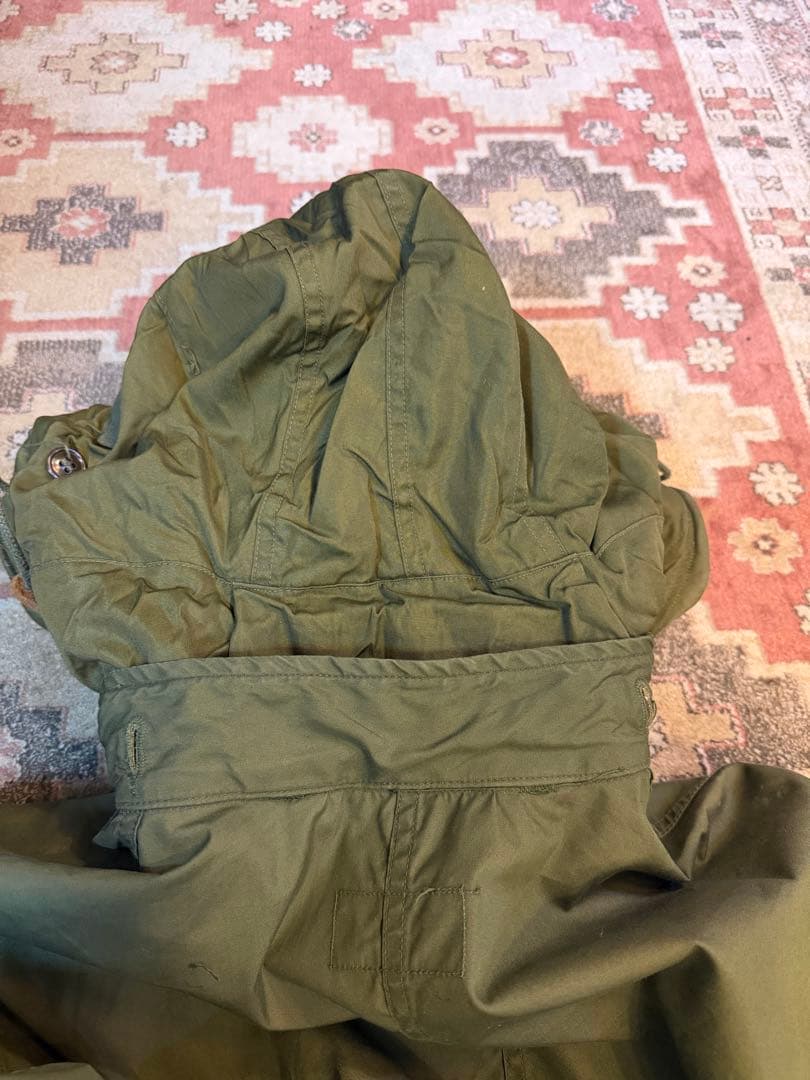 スペシャルビンテージ 70s M-65 XS アルミジップ コヨーテファー