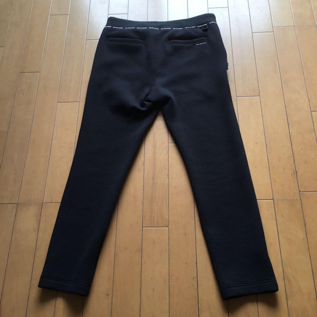 JACK BUNNY ブラック ジョガーパンツ