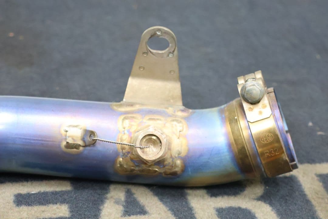 ZX-10R 11-15 アクラポビッチ　オプショナルリンクパイプ　チタン