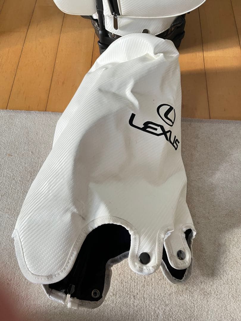 LEXUS ゴルフキャディバッグ ホワイト
