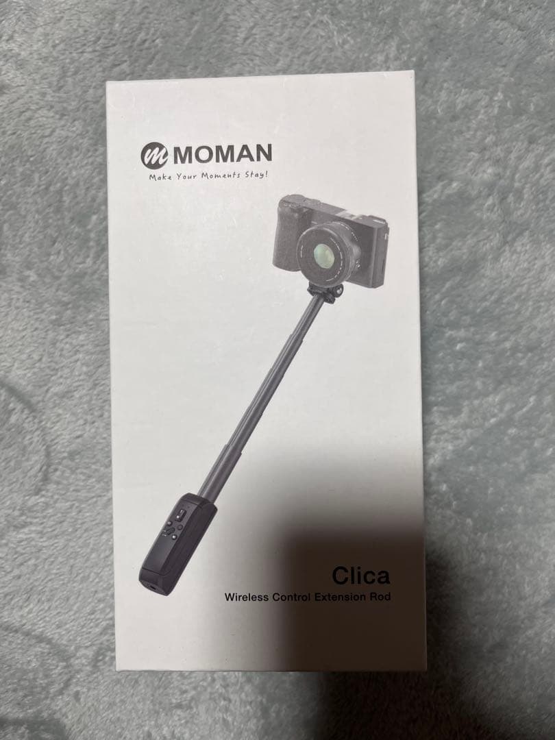 MOMAN 自撮り棒・三脚 リモコン付き
