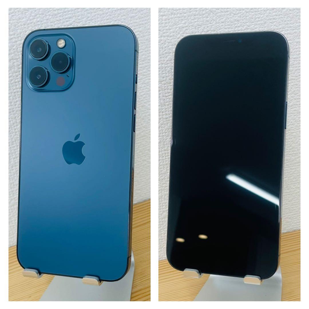 B iPhone 12 Pro Max 256 GB SIMフリー　ブルー　本体