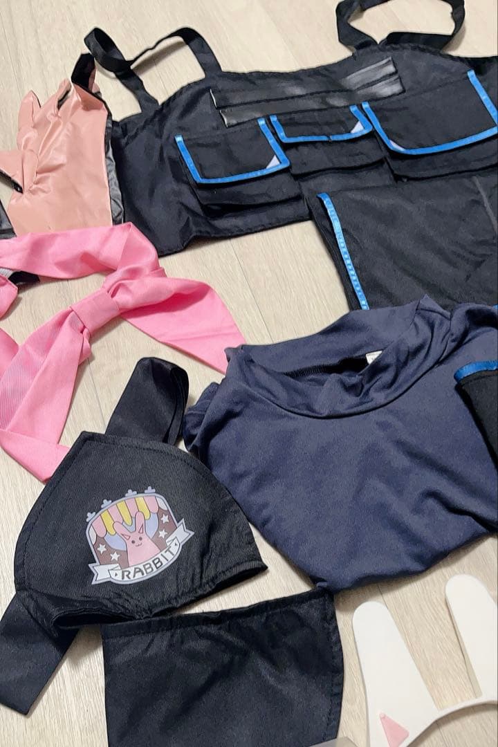 ブルーアーカイブ　月雪みやこ コスプレ衣装 ウィッグ フルセット