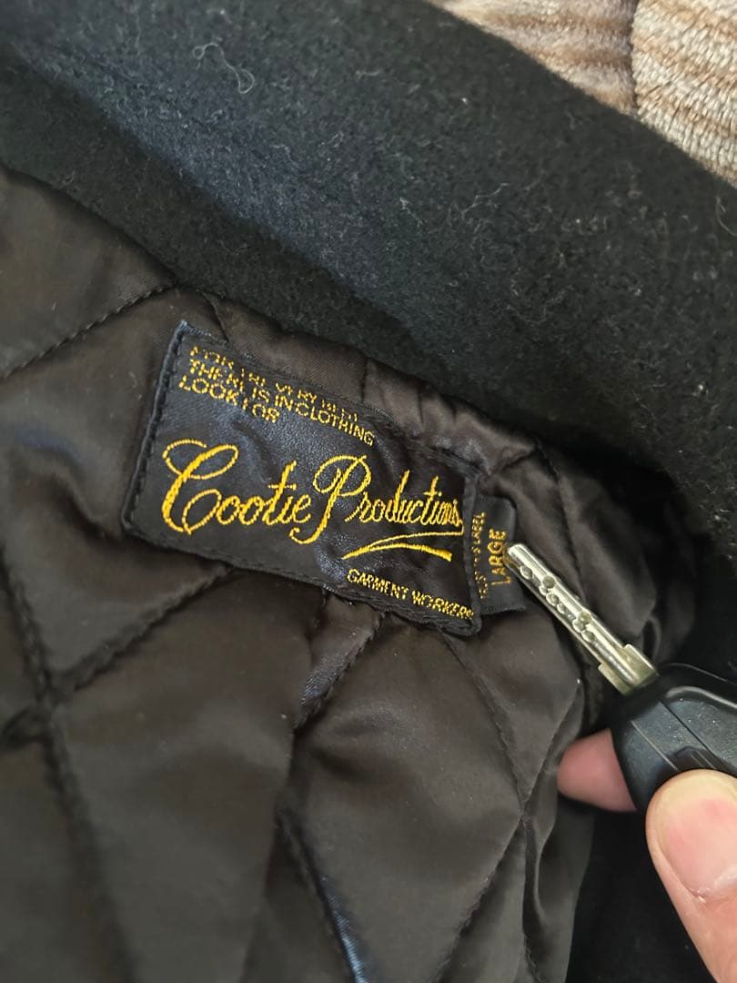 COOTIE PRODUCTION クーティー ウール Pコート 希少Lサイズ