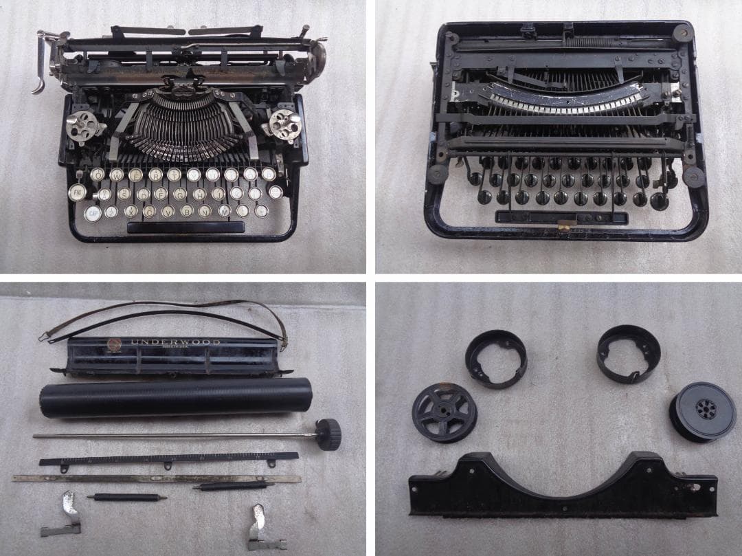 専用　実働品　UNDERWOOD PORTABLE 3BANK タイプライター