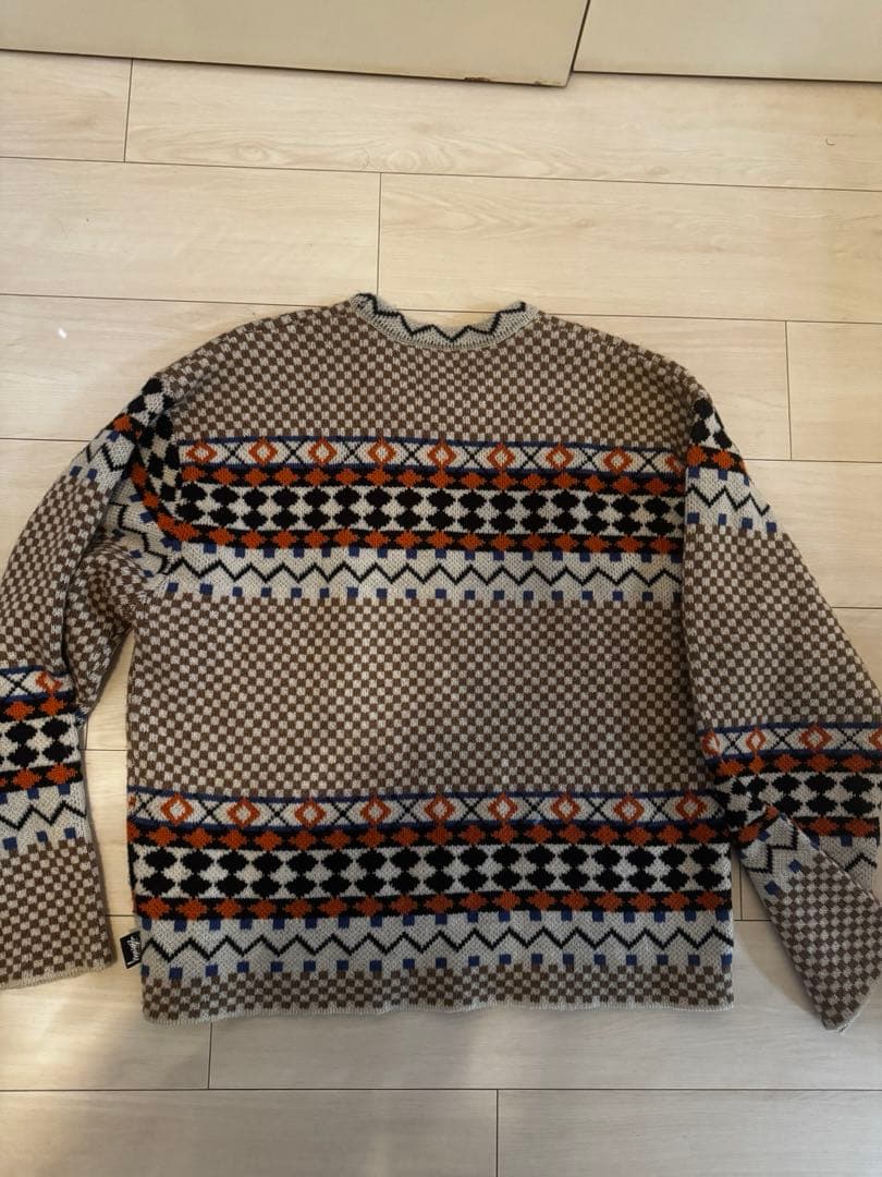 STUSSY NOMA Lサイズ　ニット　セーター　ステューシー スウェット