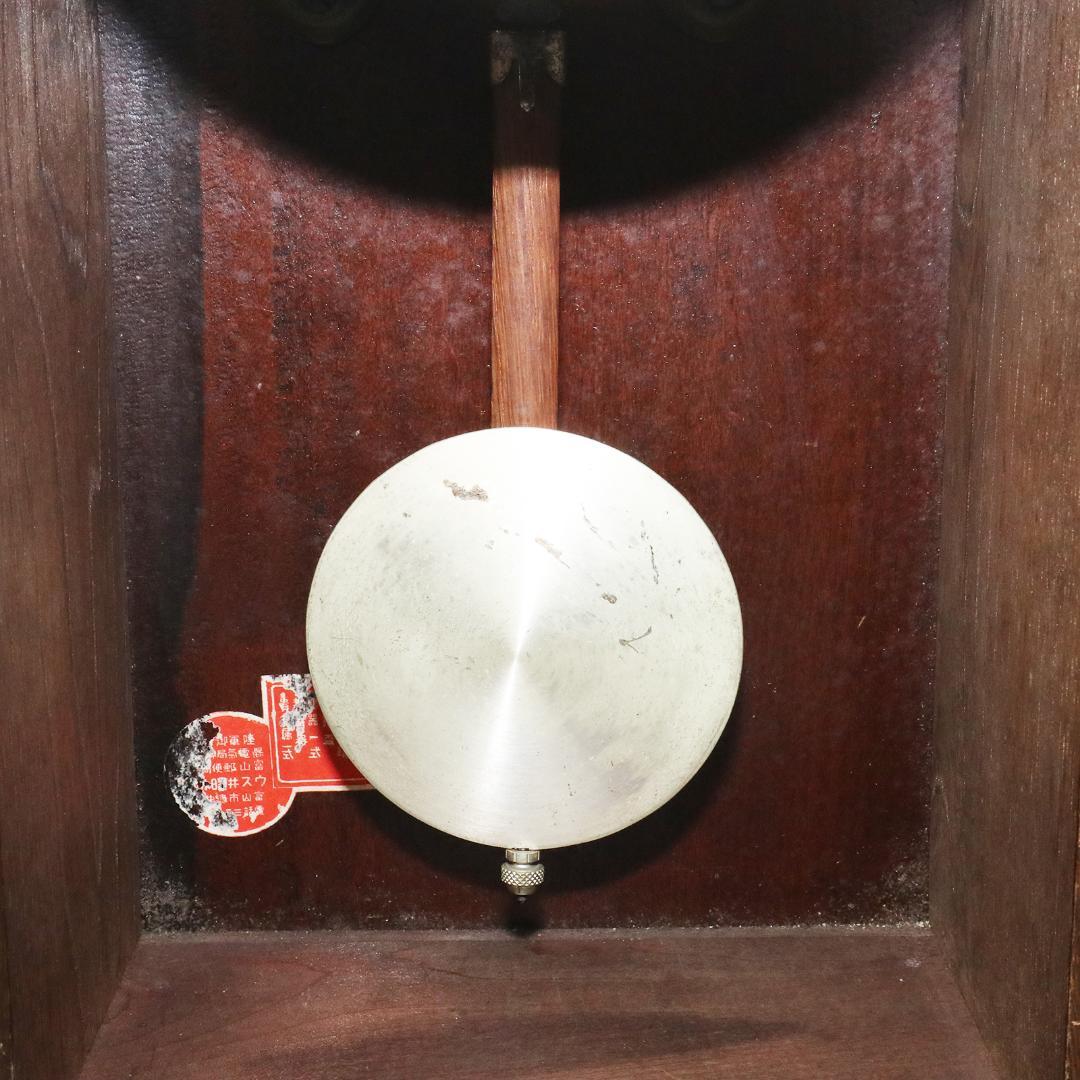 ドイツ製 JUNGHANS ユンハンス 柱時計 手巻