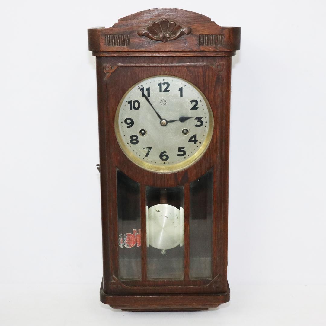 ドイツ製 JUNGHANS ユンハンス 柱時計 手巻