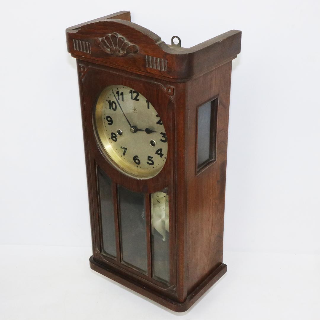 ドイツ製 JUNGHANS ユンハンス 柱時計 手巻