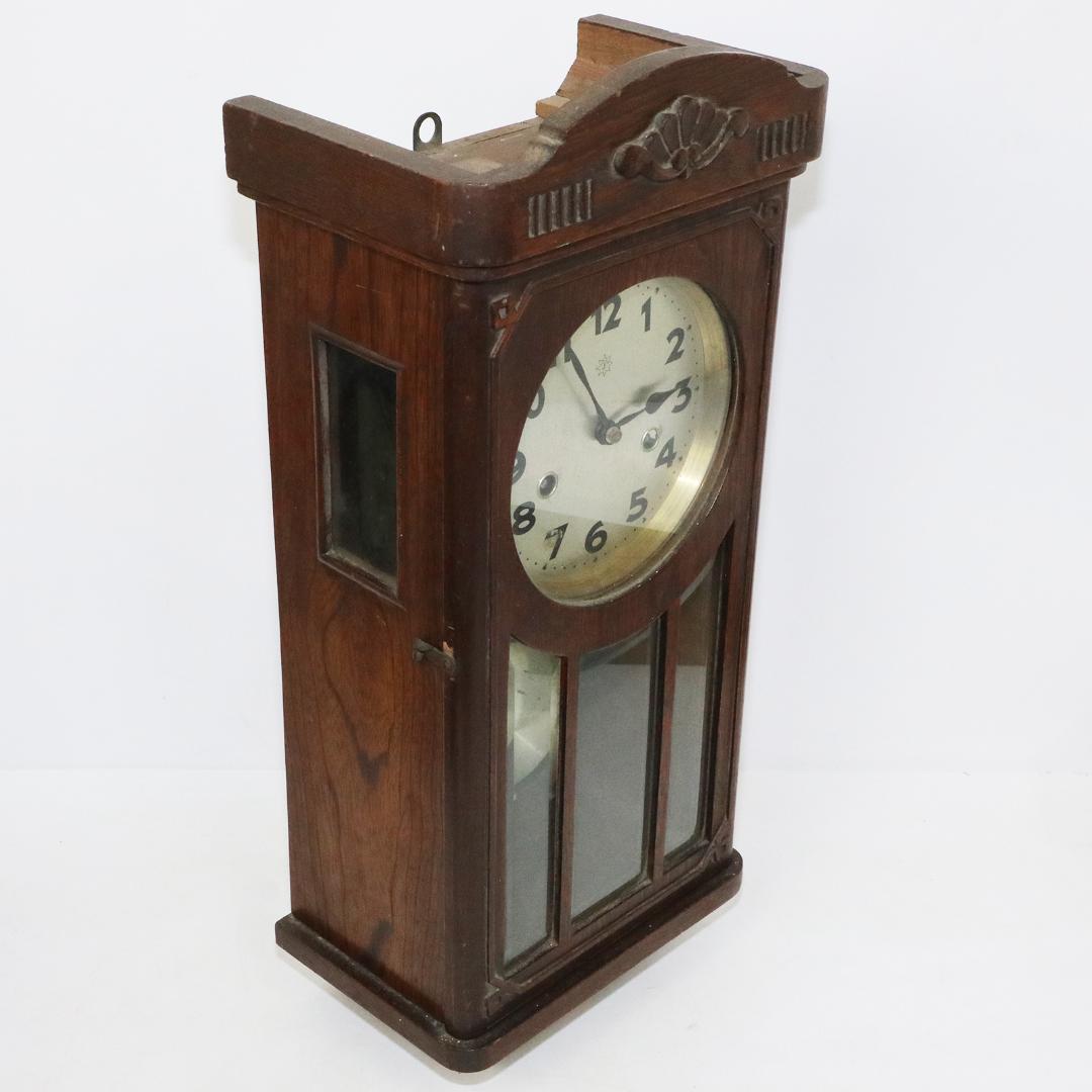 ドイツ製 JUNGHANS ユンハンス 柱時計 手巻