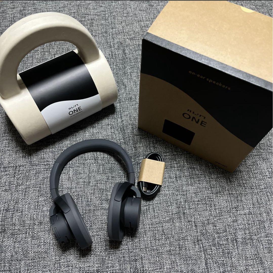 nwm one ヘッドホン オープンイヤー MBH001 ダークグレイ