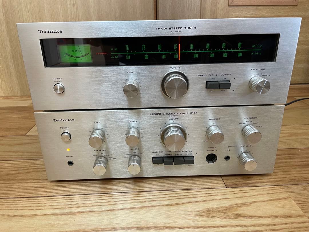 【値下】テクニクス　Technics st-3000 su-3000 2点セット